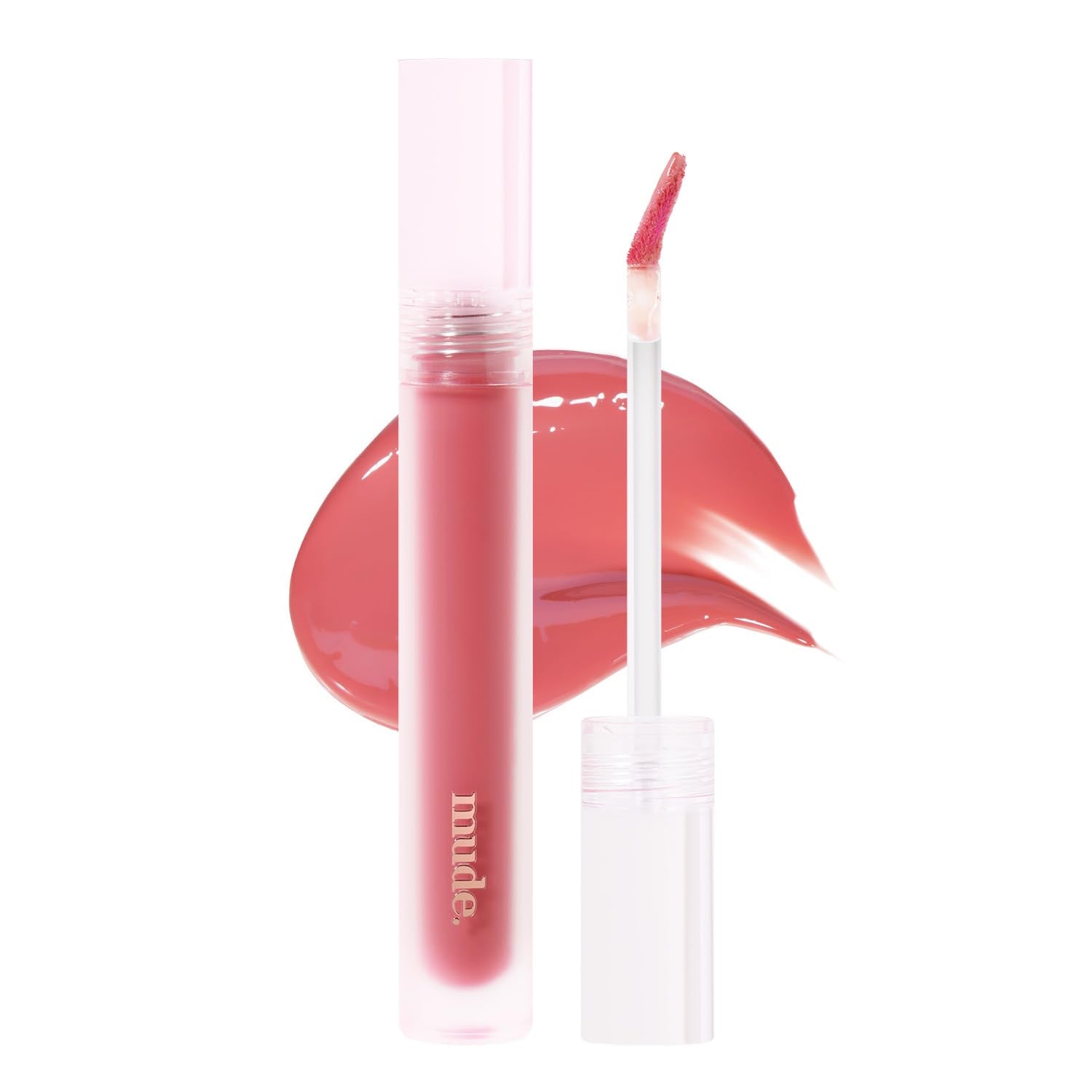 mude Glossy Lip Tint Own Pink for a Natural Finish