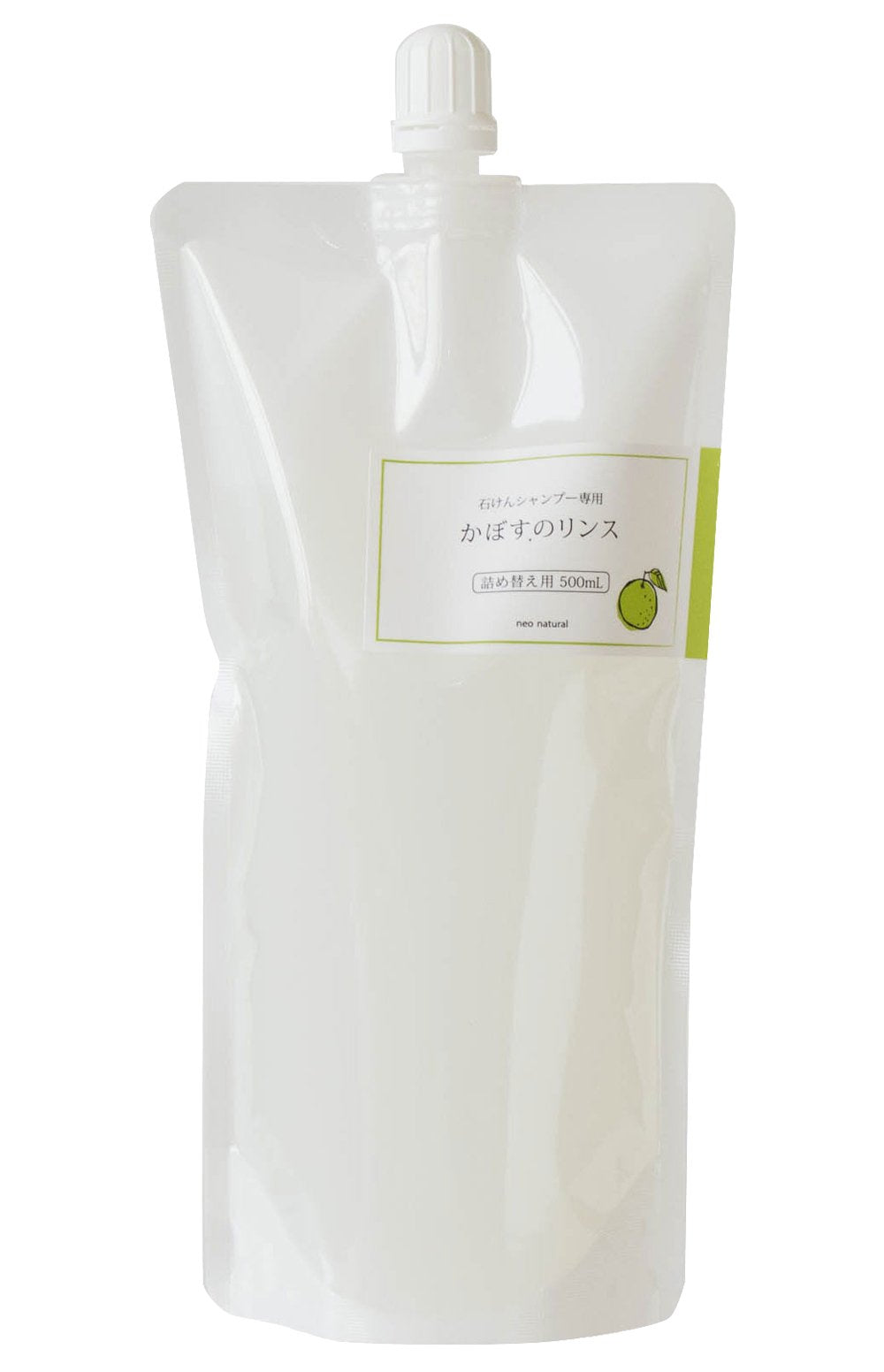 neo natural Kabosu Rinse Refill 500ml for Japanese Skincare