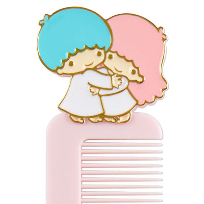 SANRIO Little Twin Stars Compact Comb for Effortless Styling