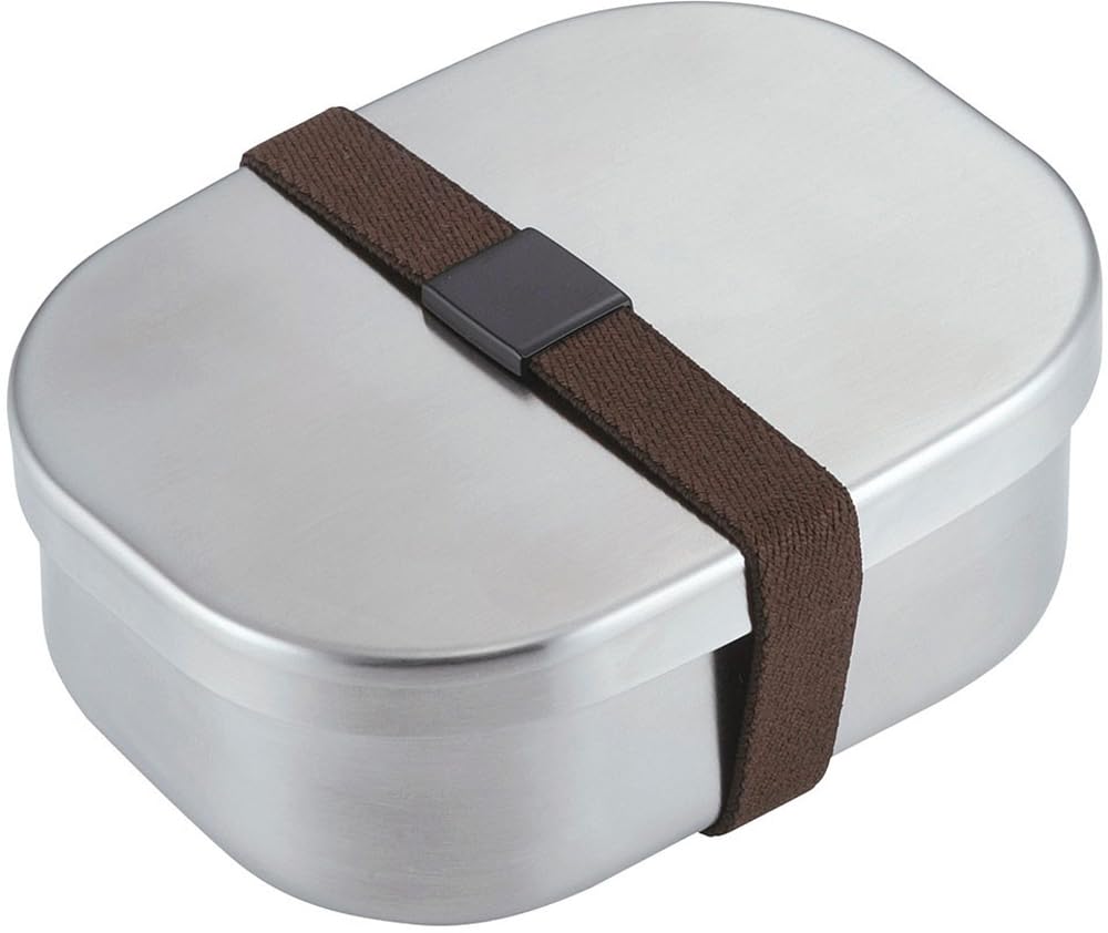 Shimomurakihan Bento Box Square S 400ml Stainless Steel Durable Design