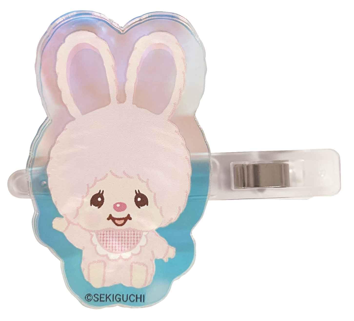 Ai Planning Monchhichi Acrylic Hair Clip 40mm Cute Design