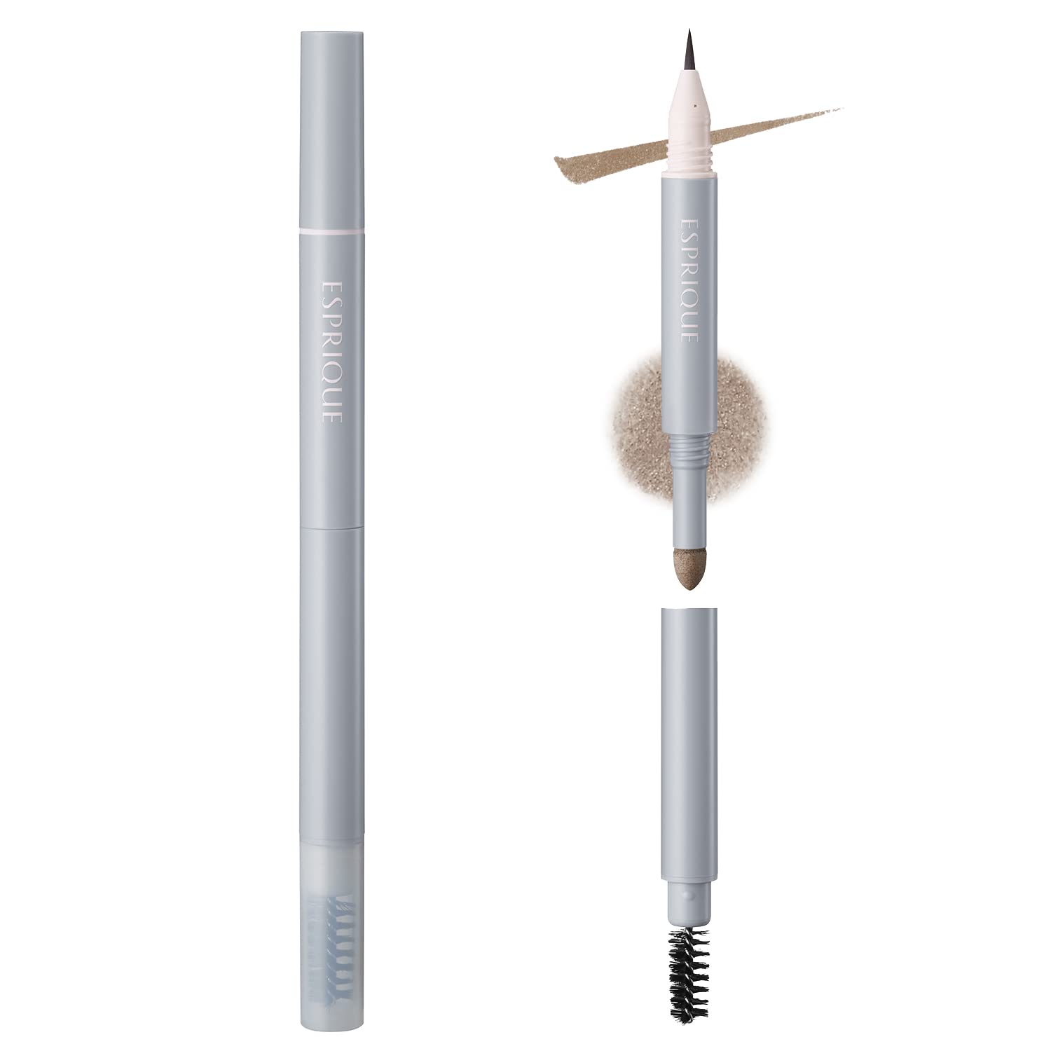 ESPRIQUE W Eyebrow Styler Liquid and Powder 0.7g Brown