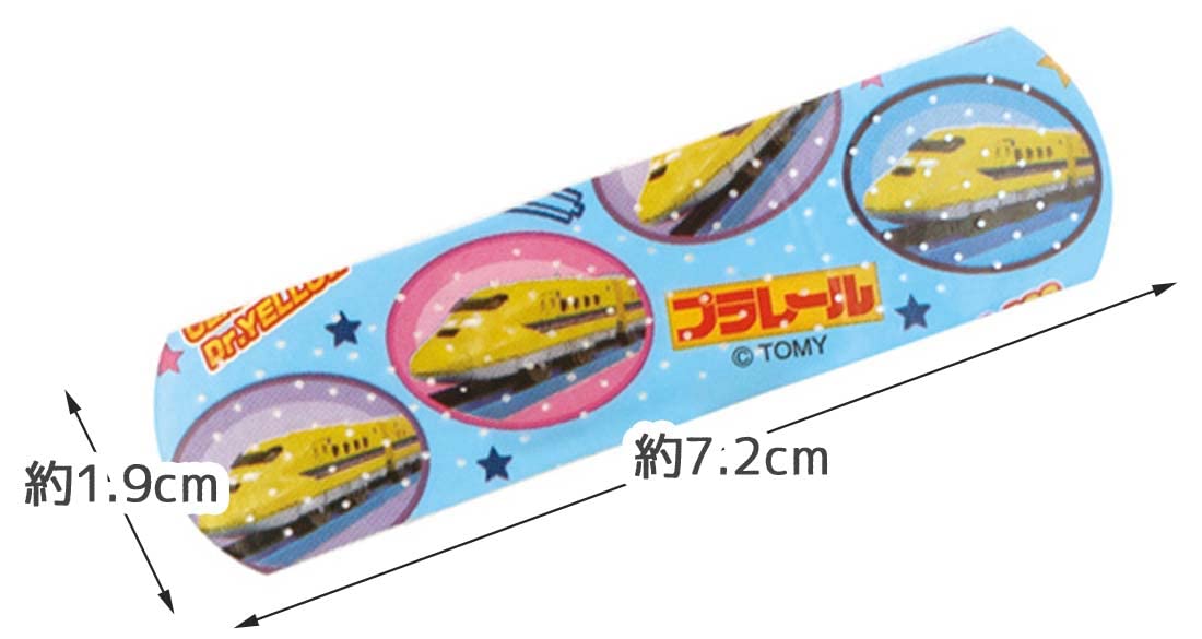 Skater Bandages Plarail Size M 20 Pieces for Everyday Use