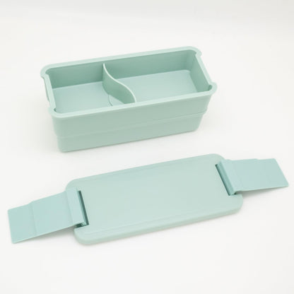 OSK Comfortable Two-Tier Lunch Box Mint Green 340ml 310ml