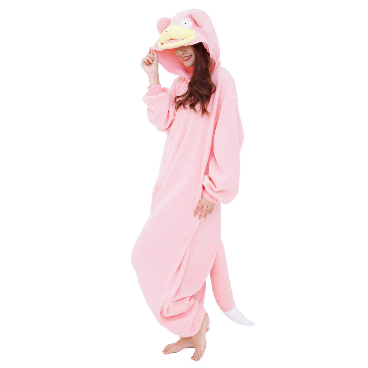 SAZAC Character Fleece Costume Pajamas Pocket Monster Slowpoke