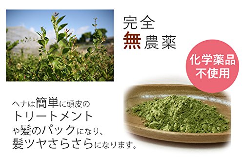 Okinawakosodateryouhin Orange Brown Henna 100g Natural Hair Color