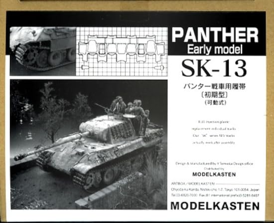 Model Kasten 1/35 Panther Early Type Movable Track Model Parts