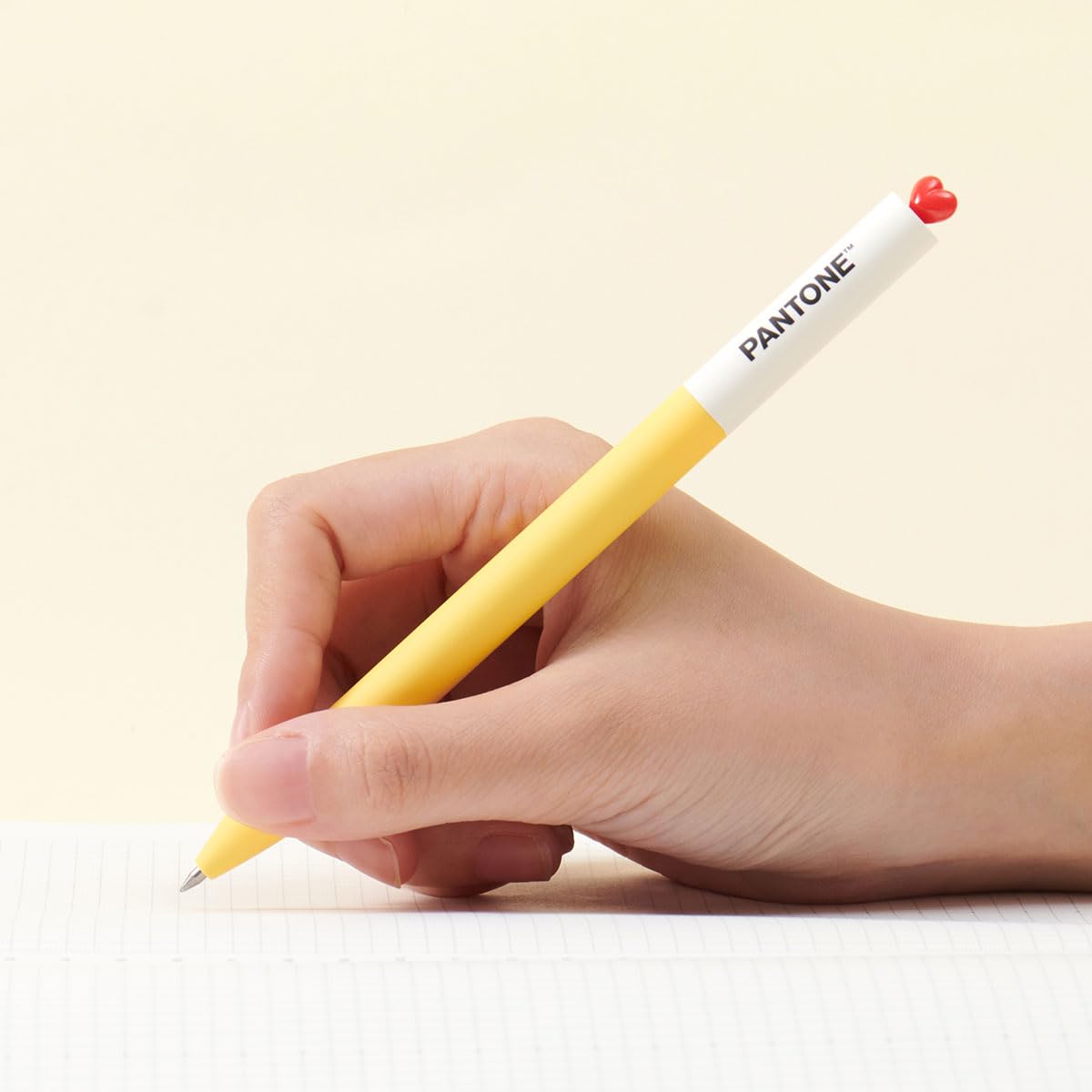 Kaco Gel Ink Ballpoint Pen 0.5mm True Red