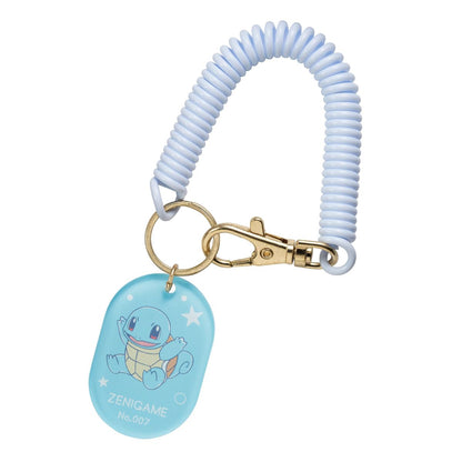 Suncrest Pokémon Squirtle Coil Strap Collectible Keychain