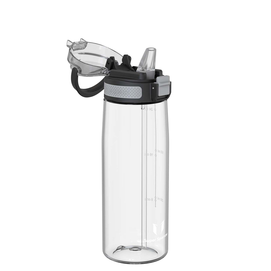 Super Sparrow Water Bottle 750ml BPA-Free with Straw