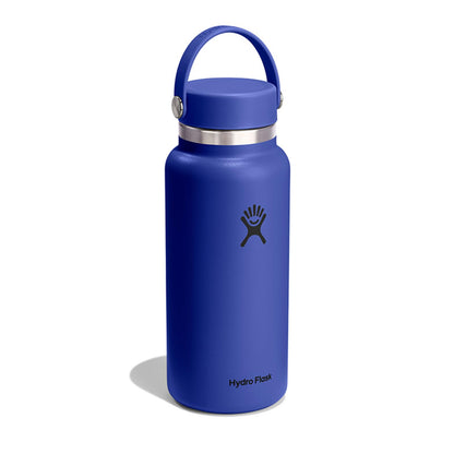 Hydro Flask Wide Mouth 32oz Water Bottle in Capri Blue