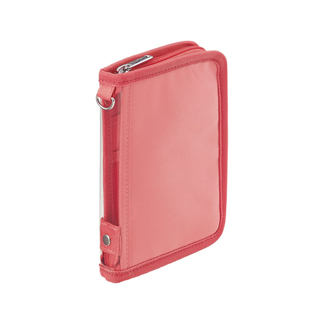 Lihit Lab Myfa Mini Decoration Pouch Coral Red for Card Collecting