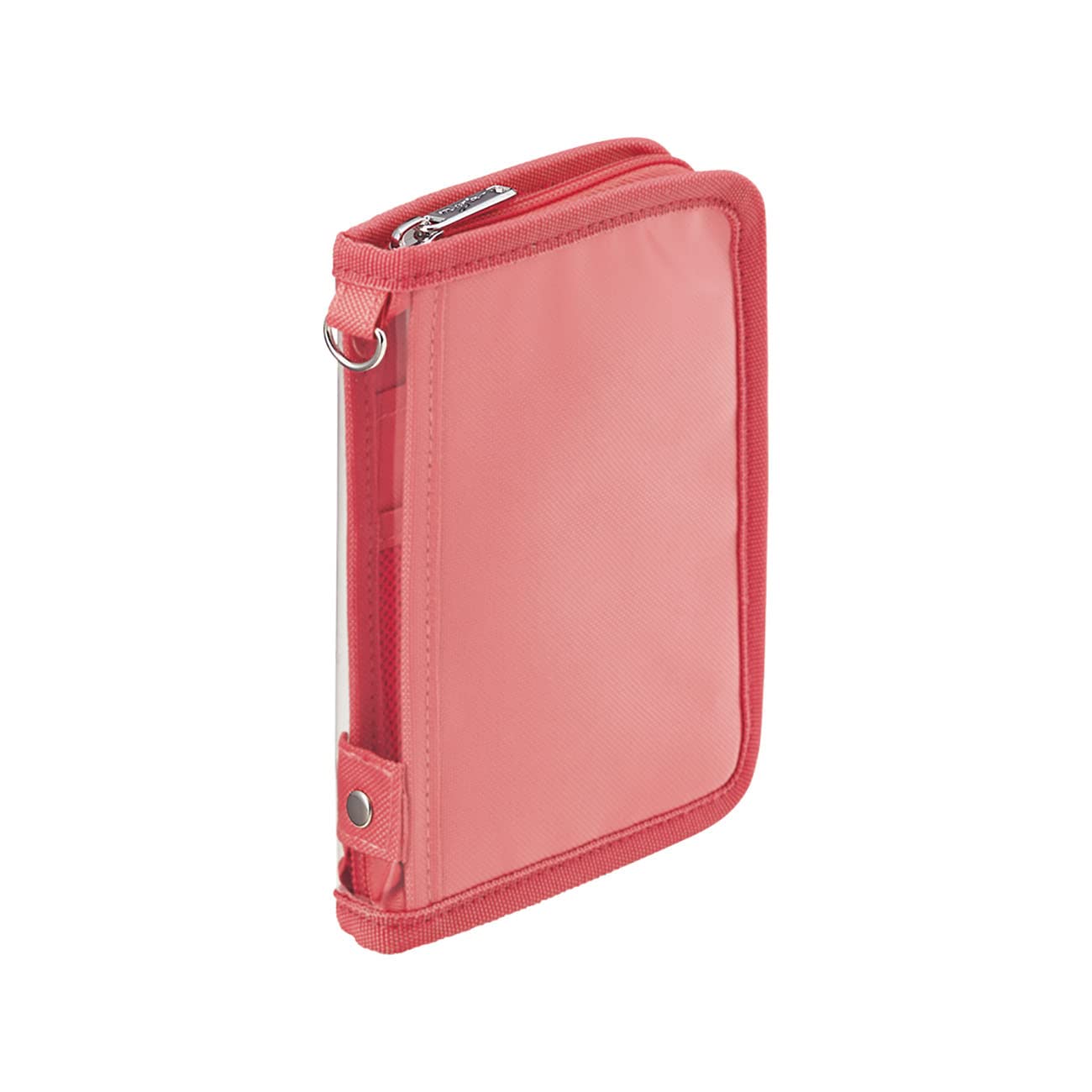 Lihit Lab Myfa Mini Decoration Pouch Coral Red for Card Collecting