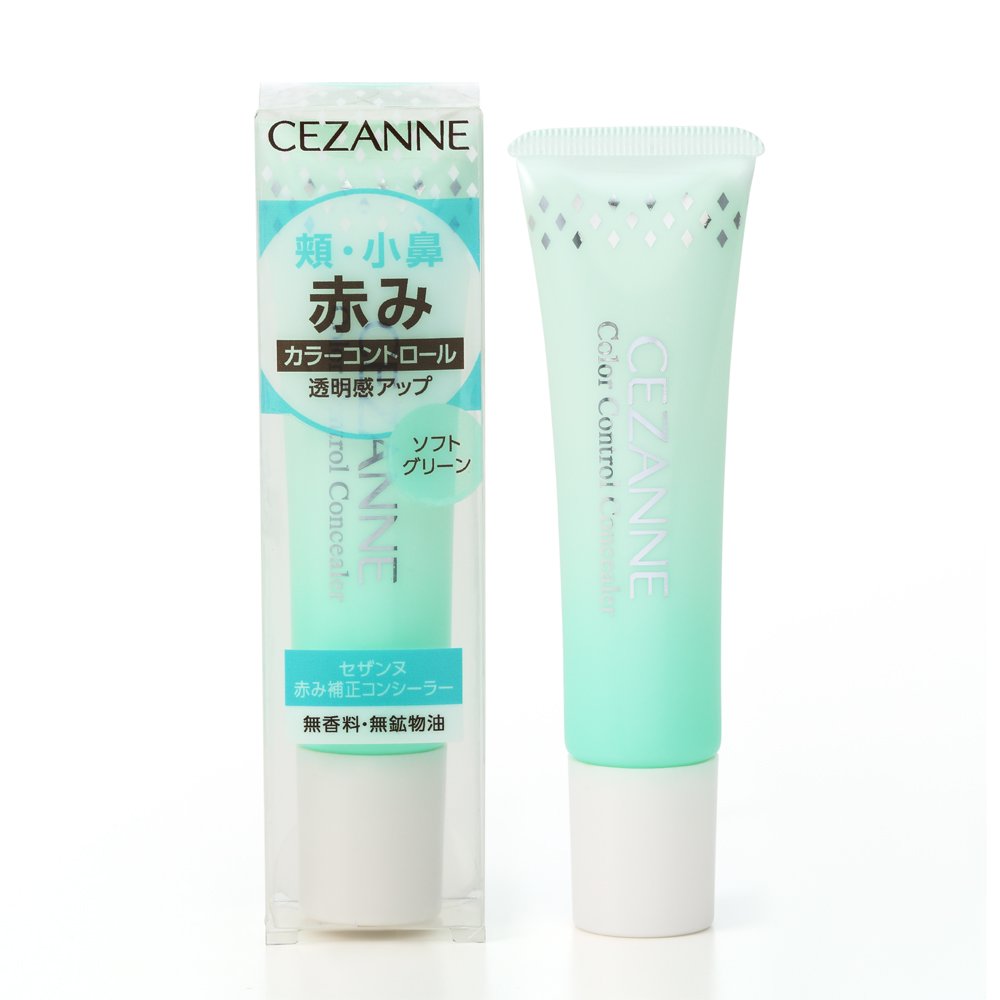 CEZANNE Redness Correcting Concealer Soft Green 13g