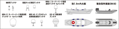 PIT-ROAD 1/350 Scale Model Upgrade Parts Set for Japanese Destroyers