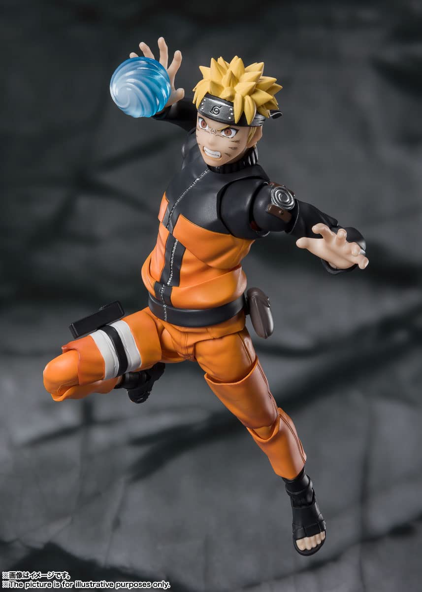 TAMASHII NATIONS S.H. Figuarts Naruto Uzumaki PVC Figure 145mm