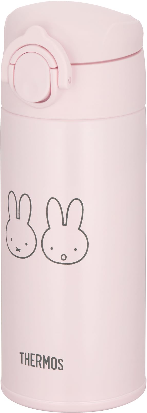 THERMOS Baby Formula Preparation Stainless Steel Bottle, Miffy Light Pink 350ml JPA-350B LP