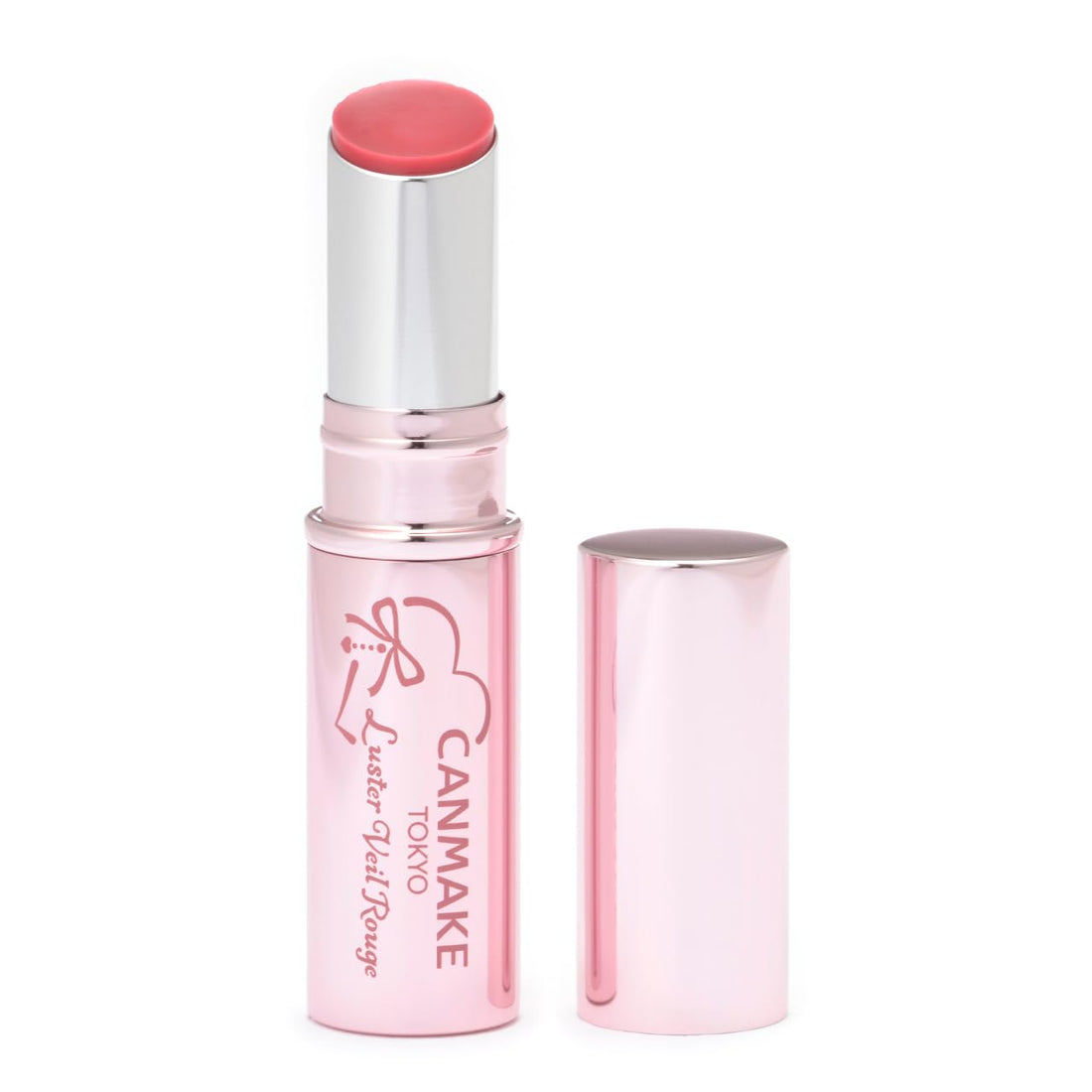 CANMAKE Lustrous Veil Rouge 3g Juicy Peach Pink Lip Color