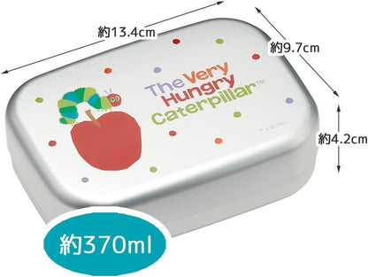 Skater Kids Lunch Box Aluminum 370ml with Lunch Belt Made in Japan