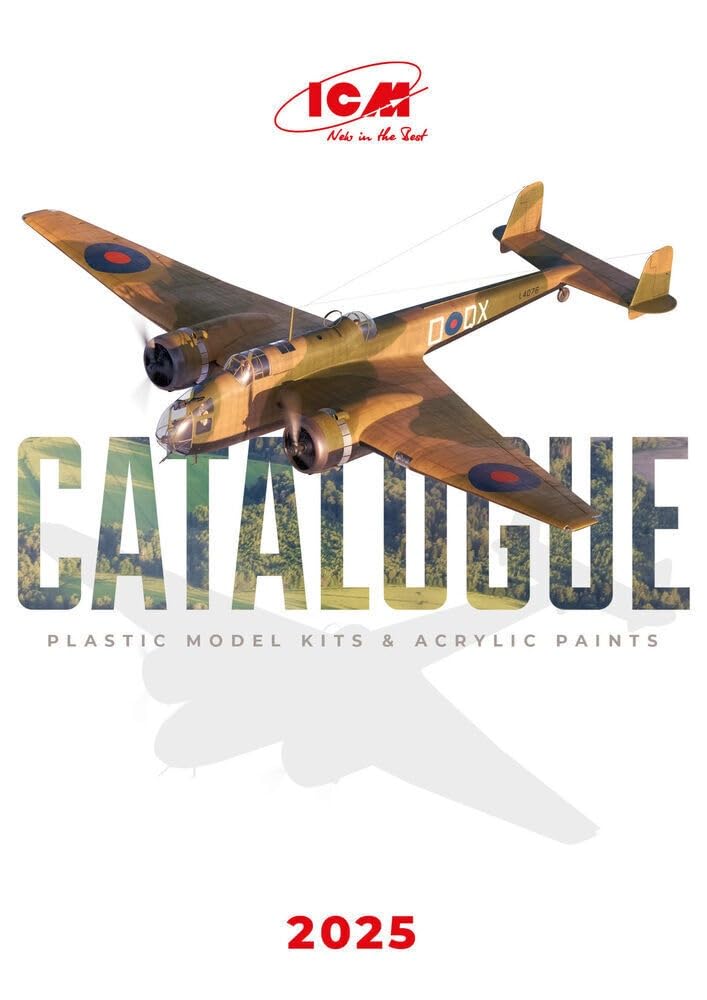 ICM 2025 Catalog for Japanese Model Kits and Collectibles