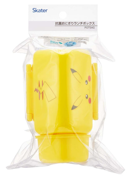 Skater Antibacterial Triangle Rice Ball Lunch Box for On-the-Go Meals