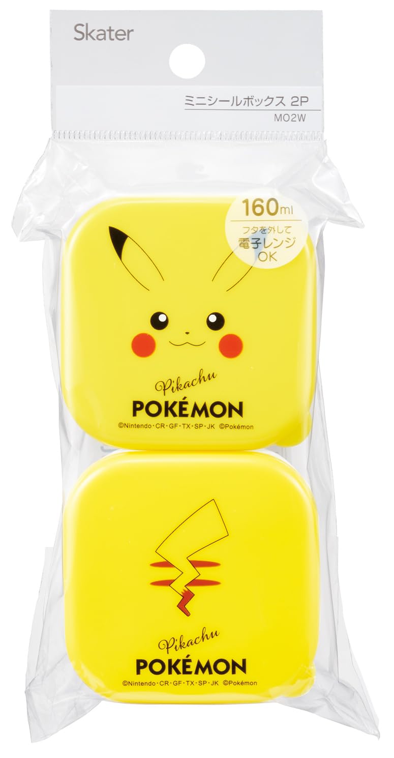 Skater Mini Lunch Box Set with Pikachu Design 160ml