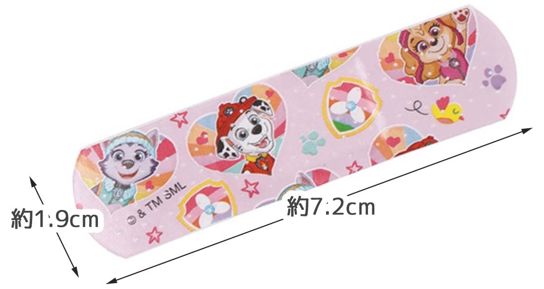 Skater Paw Patrol Rescue Bandages M Size 20 Count