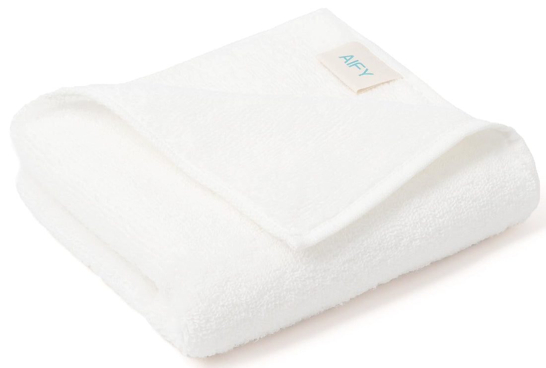 AIFY City Towel Face Towel Thick Quick-Dry 34x80cm White