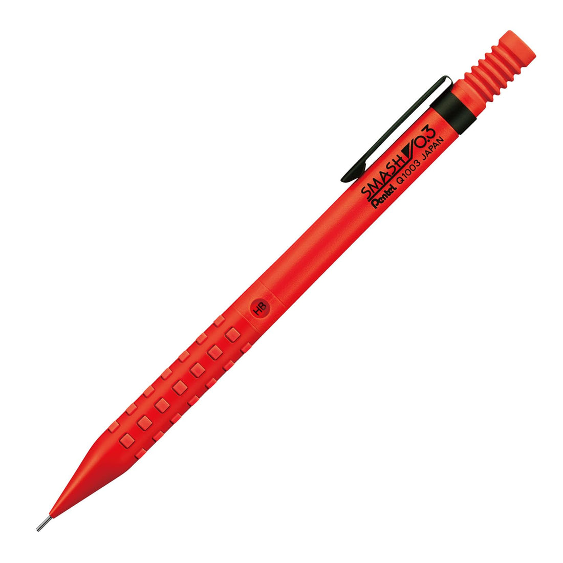Pentel Smash Mechanical Pencil 0.3mm Red