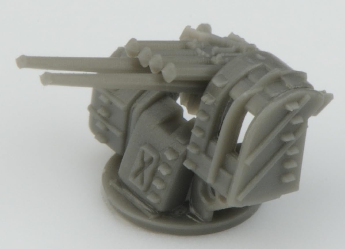 FineMolds 1/700 Nano Dread Series 89 Type 12.7cm High Angle Gun Parts