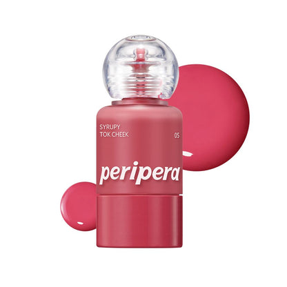 Peripera Syrupy Tok Cheek Cool Apple Blush Lightweight Formula