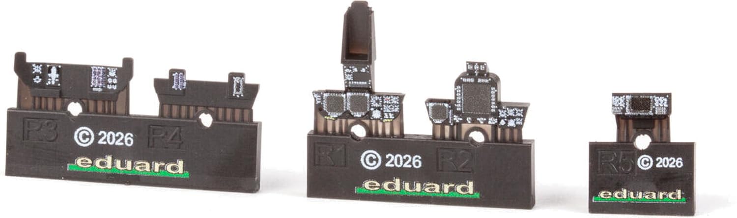 Eduard 1/72 Grumman F-14D Tomcat Instrument Panel Model Kit Parts
