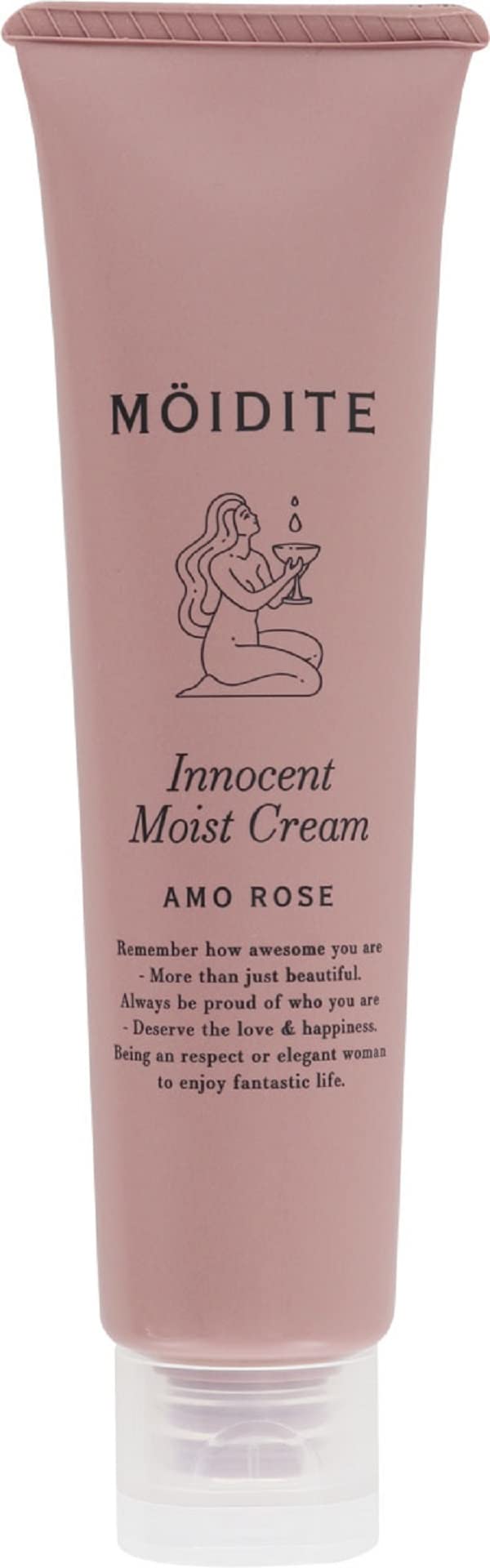 MÖIDITE Innocent Moist Cream Amour Rose Scent 60g