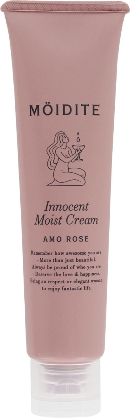 MÖIDITE Innocent Moist Cream Amour Rose Scent 60g