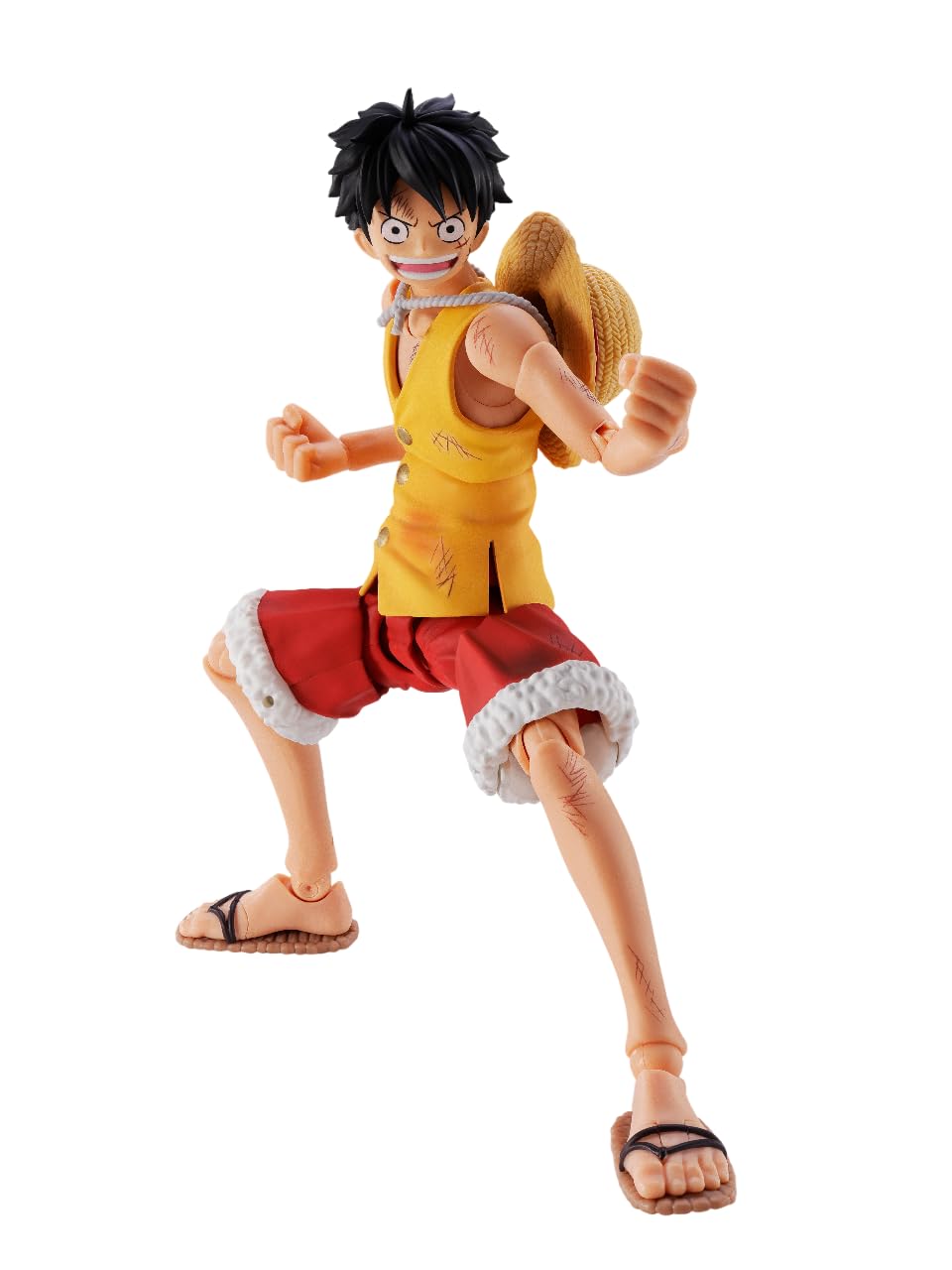 TAMASHII NATIONS S.H.Figuarts ONE PIECE Monkey D. Luffy - Marineford Summit War - Approx. 145mm