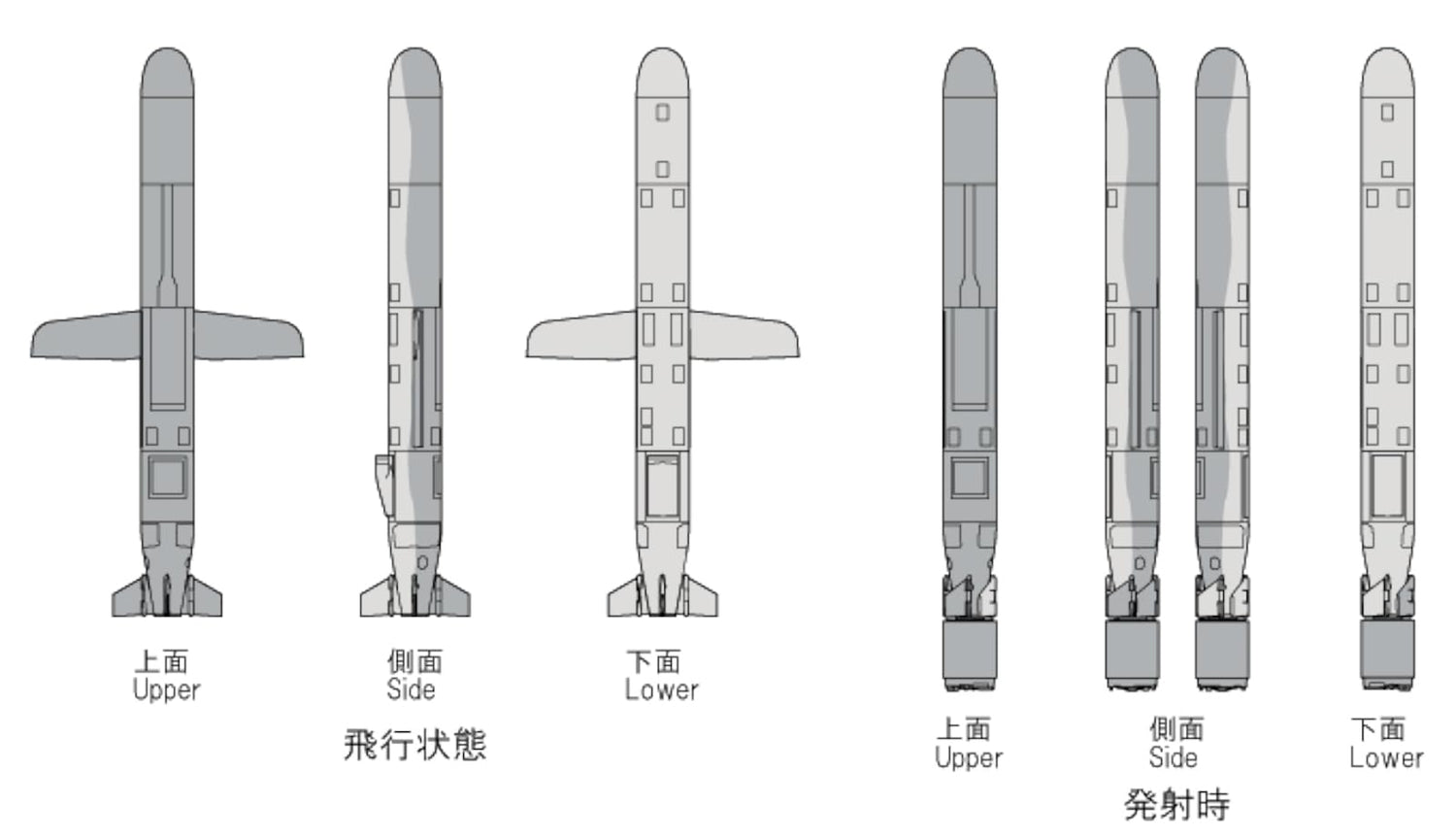 FineMolds 1/72 Tomahawk Cruise Missile Model Kit