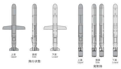 FineMolds 1/72 Tomahawk Cruise Missile Model Kit