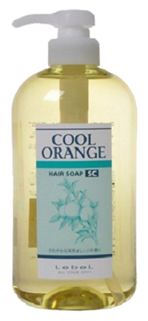 Lebel Cool Orange Hair Soap SC 600ml for Refreshing Cleansing