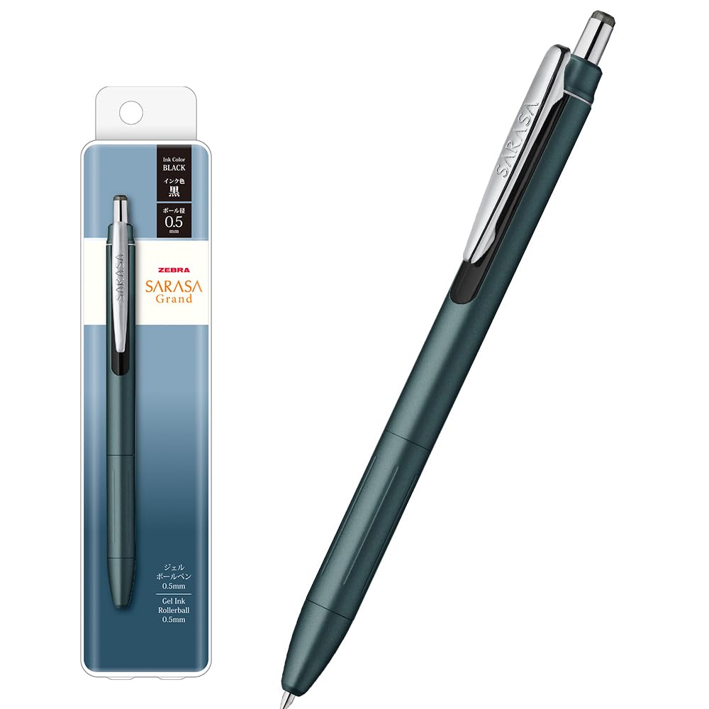 ZEBRA Sarasa Grand Gel Pen Deep Blue Ink 0.5mm