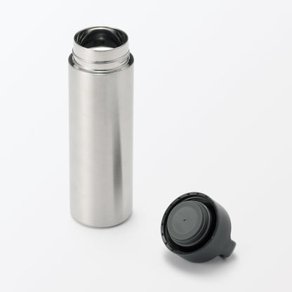 Mujirushiryouhin Insulated Water Bottle with Handle 500mL