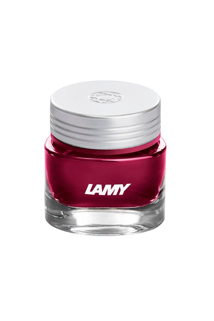 LAMY Crystal Ruby Ink Bottle 30ml for Smooth Writing Experience