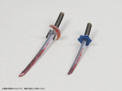 EMC Samurai Weapon Figure Kit Full Color Printed Model Parts