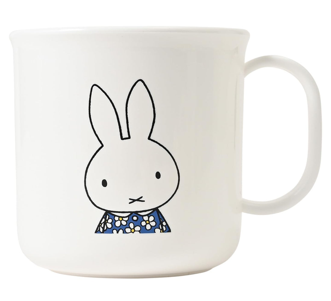 Kutsuwa Miffy Kids Lunch Plastic Cup, Miffy and Flowers Series 200ml