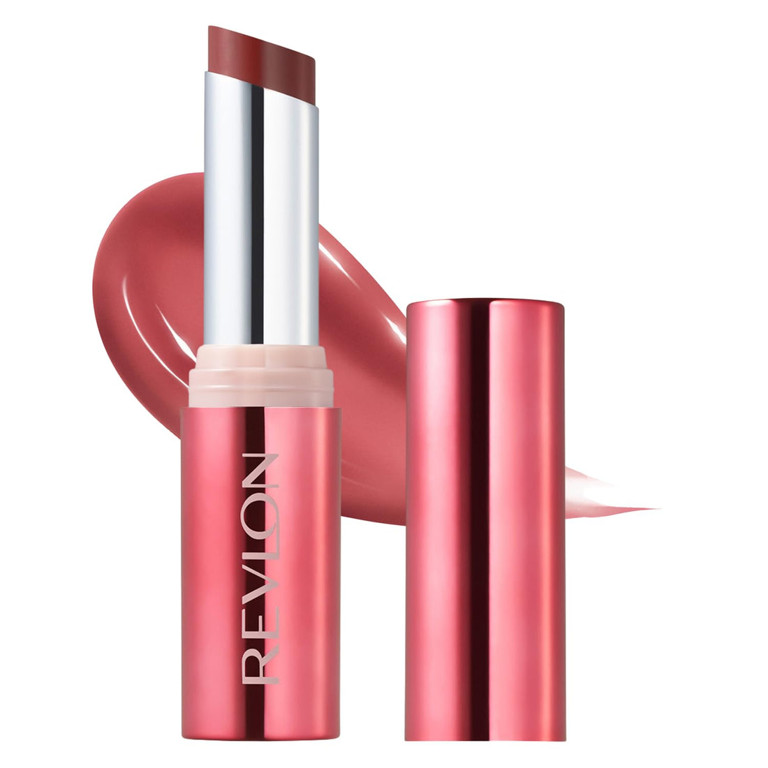 REVLON Super Lustrous Dewy Shine Lipstick 3.2g Brown Red Shade