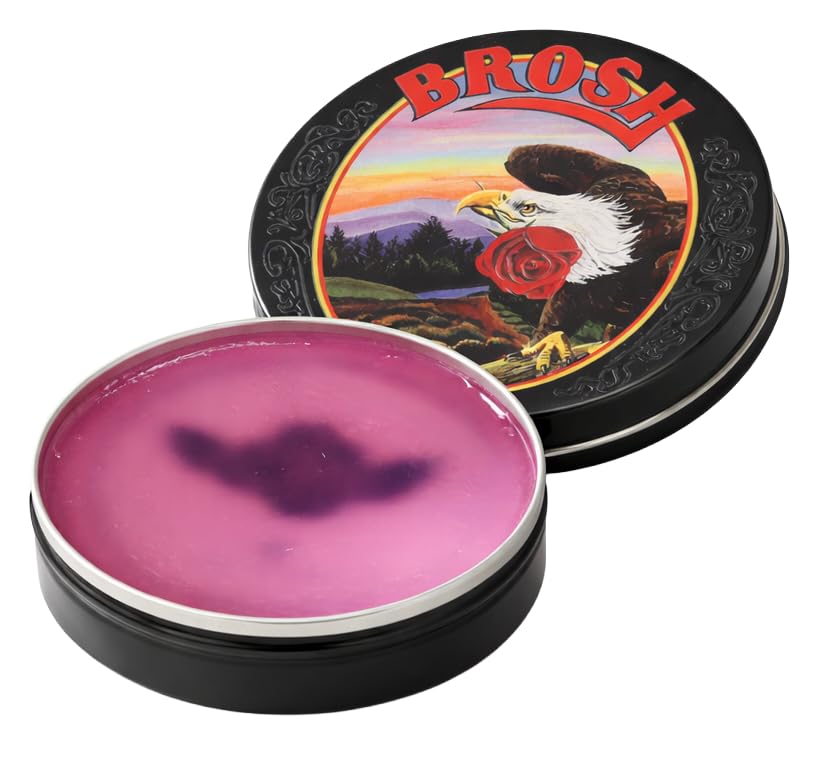 BROSH Pomade with Shine and Hard Hold for Stylish Hair