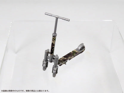 MIC Pripura Camo Kickboard Figure Full Color Printed Plastic Kit