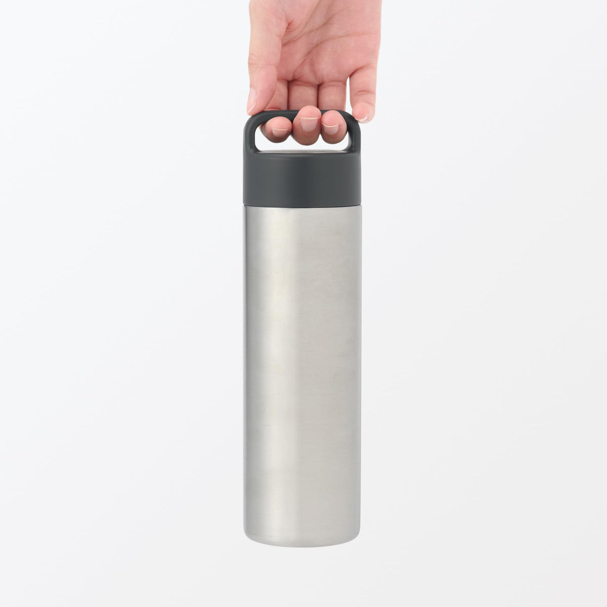 Mujirushiryouhin Insulated Water Bottle with Handle 500mL