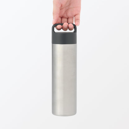 Mujirushiryouhin Insulated Water Bottle with Handle 500mL