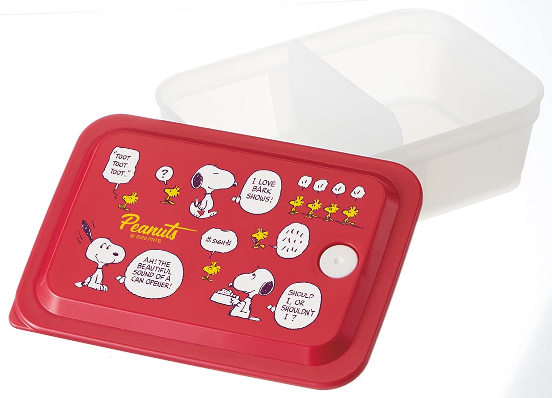 Skater Bento Box with Air Valve 600ml for Easy Packing