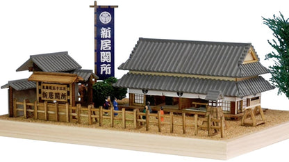 Woody JOE Tokaido 53 Stations Nii Seki Wooden Model Kit